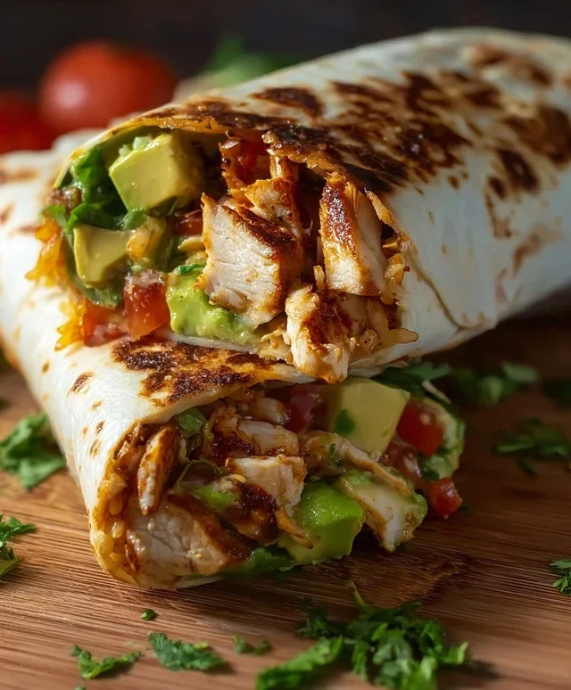 Chicken Avocado Wrap