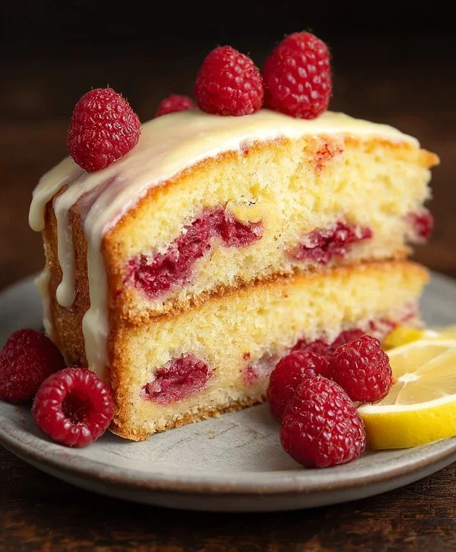 Raspberry Lemon Cake
