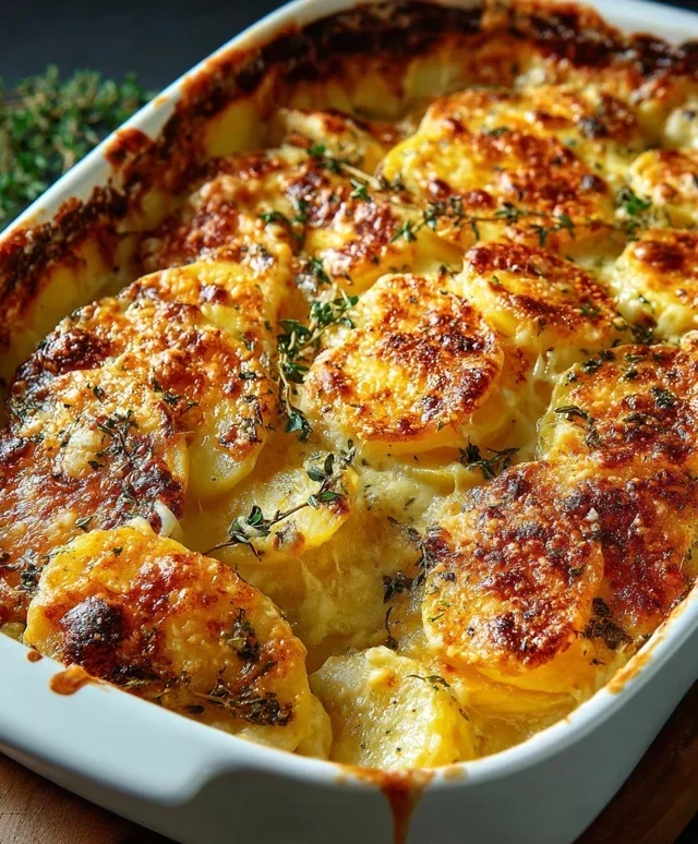 Cheesy Scalloped Potatoes