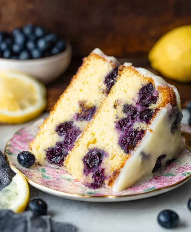 Lemon Blueberry Cake