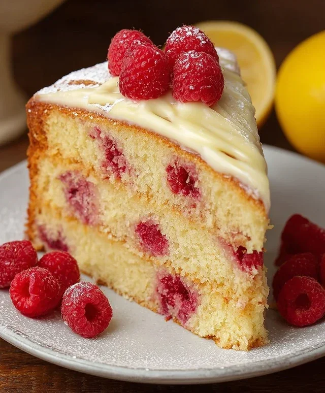 Raspberry Lemon Cake