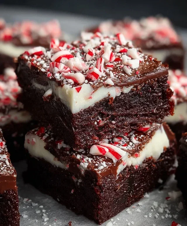 Peppermint Brownies