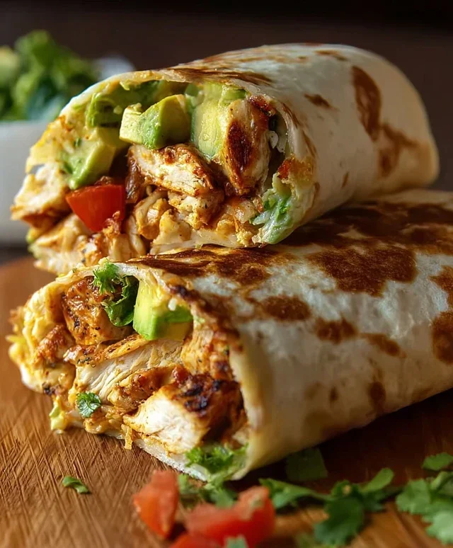 Chicken Avocado Wrap