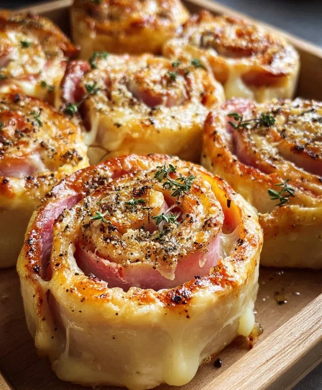 Beef Beef Ham and Cheese Pinwheels