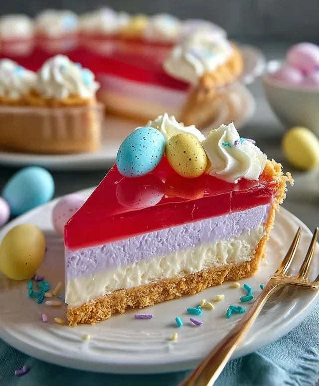 Easter Jello-O Pie