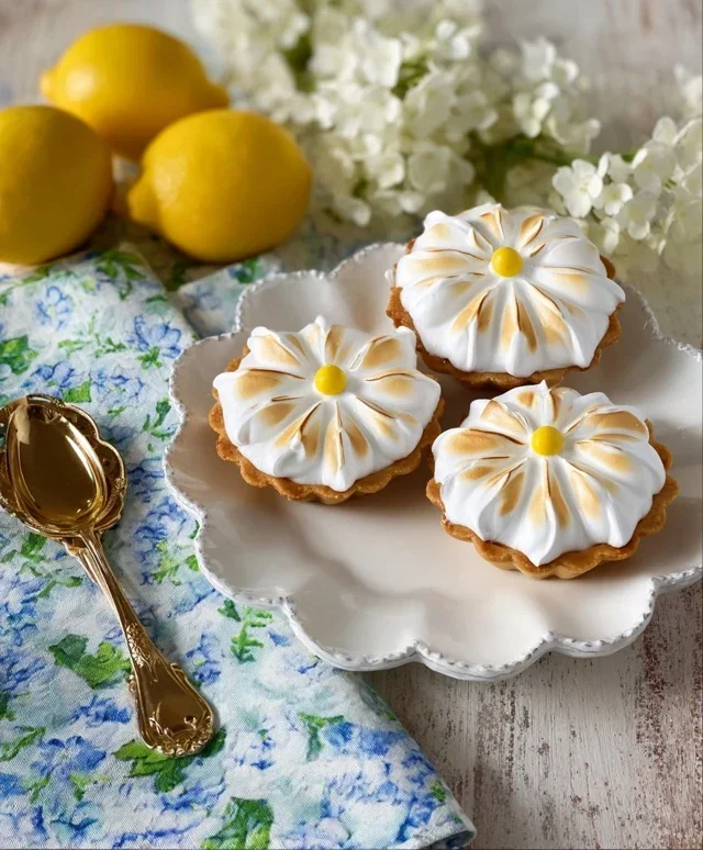 Daisy Lemon Meringue Pies