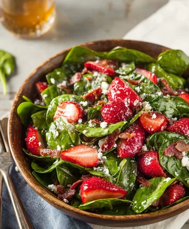 Spinach Strawberry Salad
