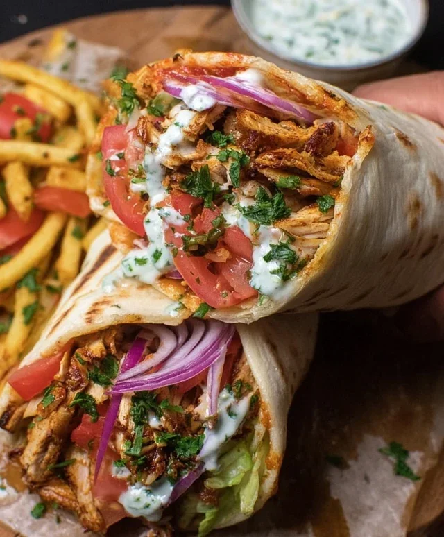Chicken Shawarma Wrap