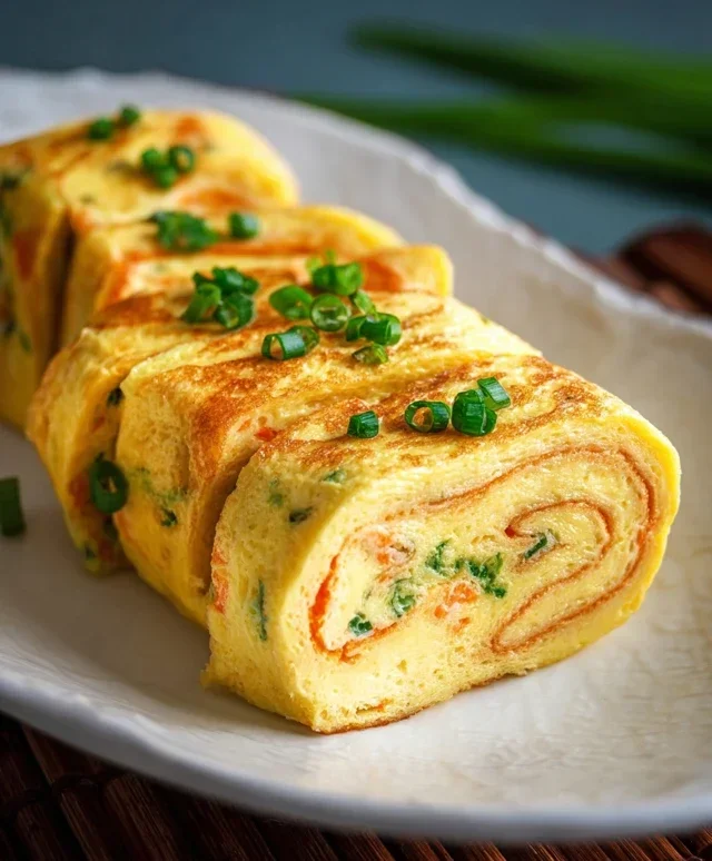 Gyeran Mari (Korean Rolled Omelette)