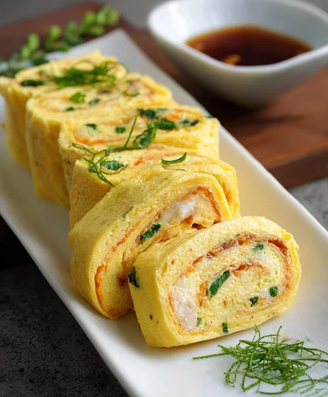 Gyeran Mari (Korean Rolled Omelette)