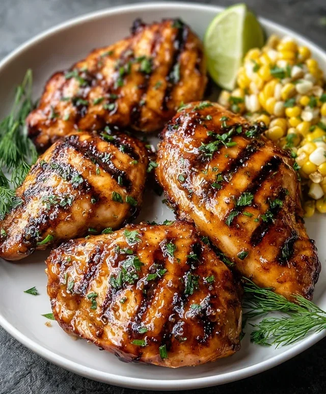 Grilled Hot Honey Chicken
