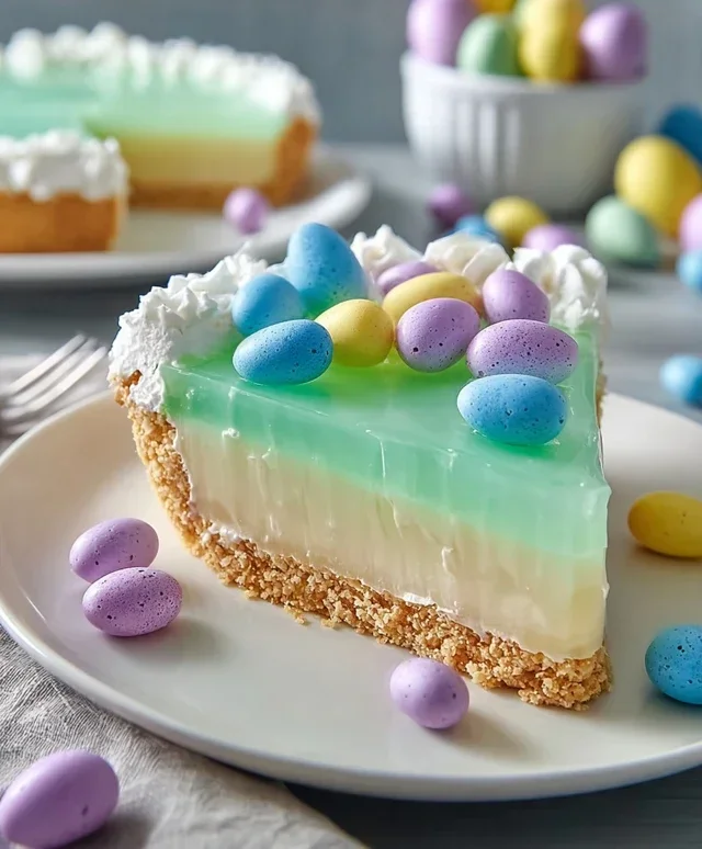 Easter Jello-O Pie