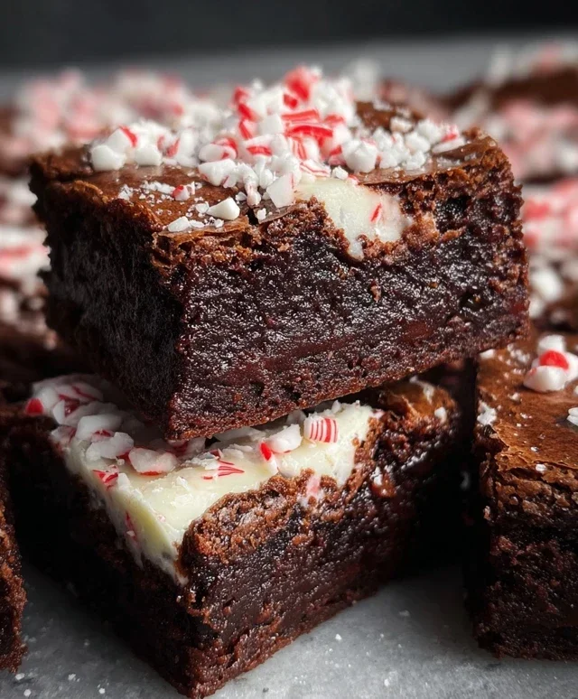Peppermint Brownies