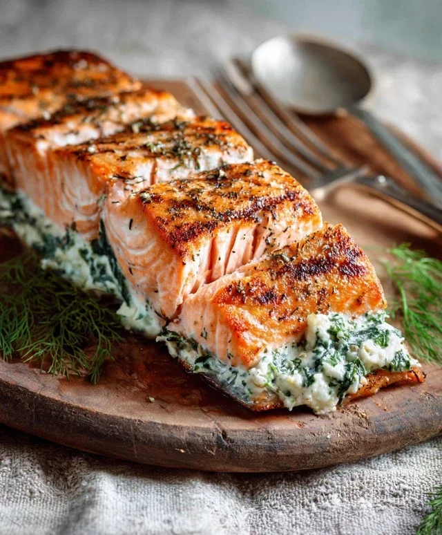 Stuffed Salmon