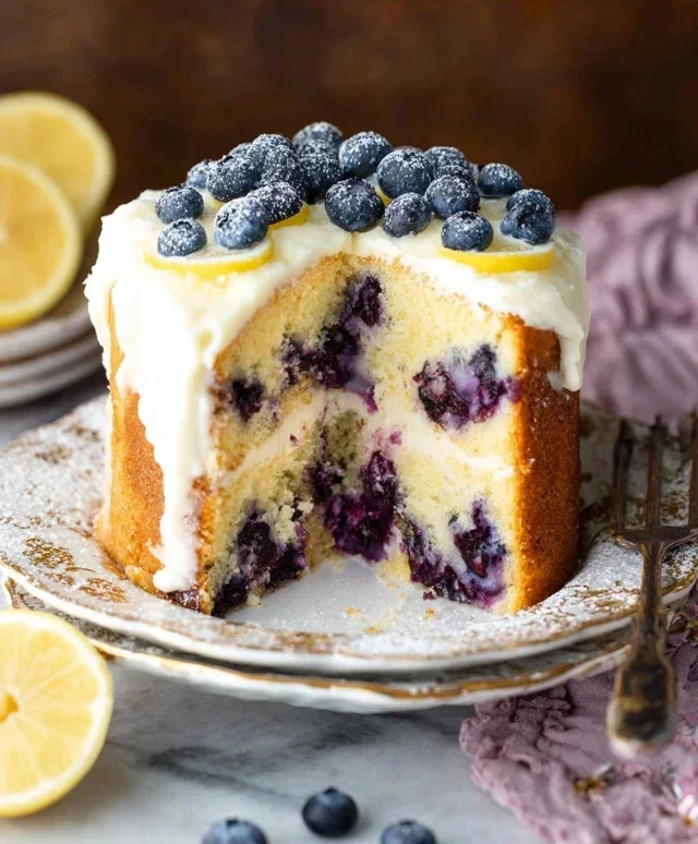 Lemon Blueberry Cake