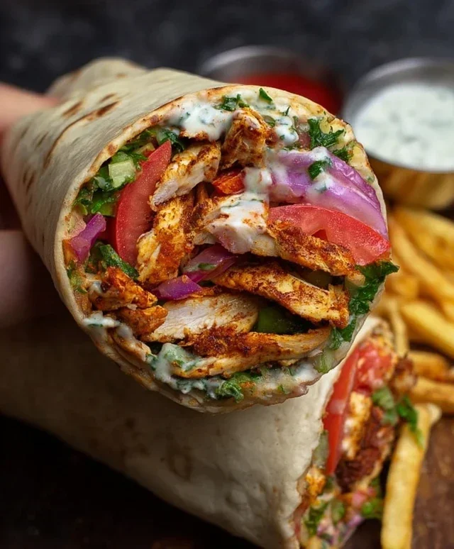 Chicken Shawarma Wrap