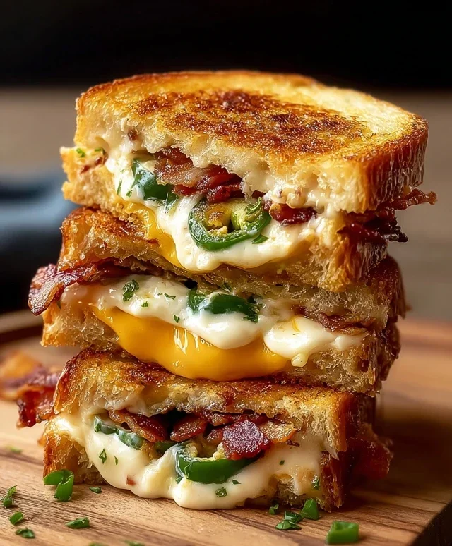 Jalapeño Popper Grilled Cheese