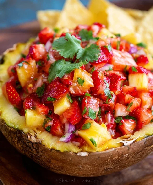 Strawberry Pineapple Salsa Recipe: A Fresh and Flavorful Treat