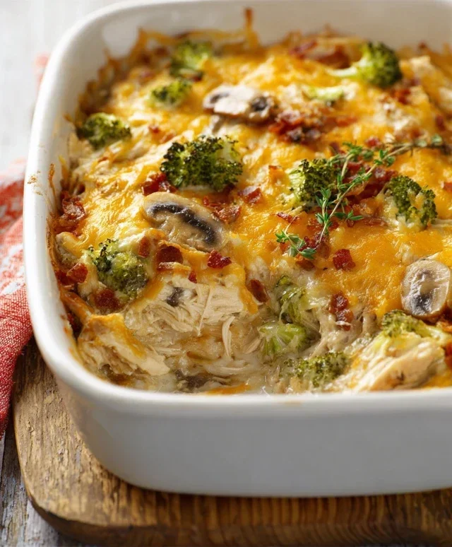 Easy Low Carb Chicken Casserole
