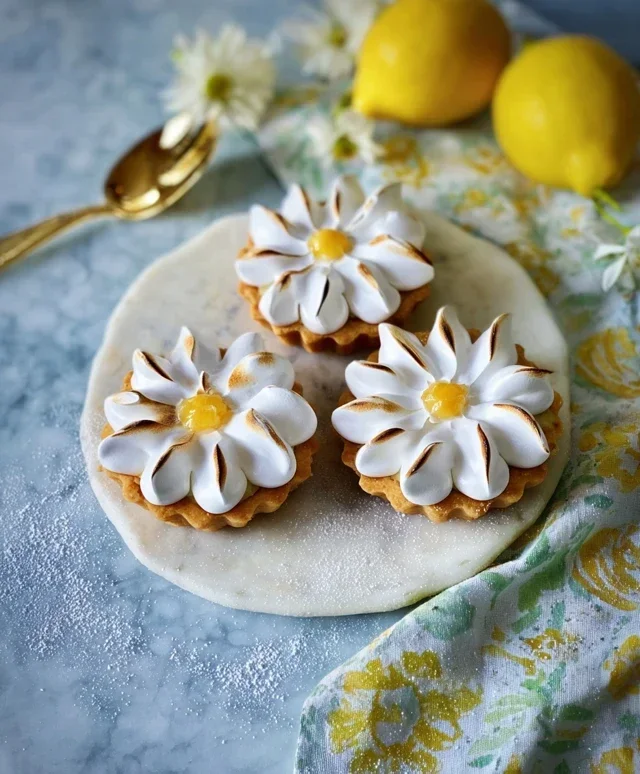Daisy Lemon Meringue Pies