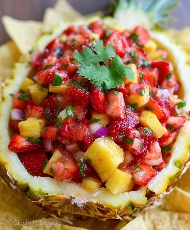 Strawberry Pineapple Salsa Recipe: A Fresh and Flavorful Treat