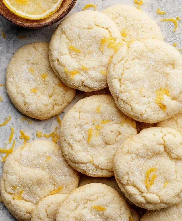Soft & Chewy Lemon Cookies
