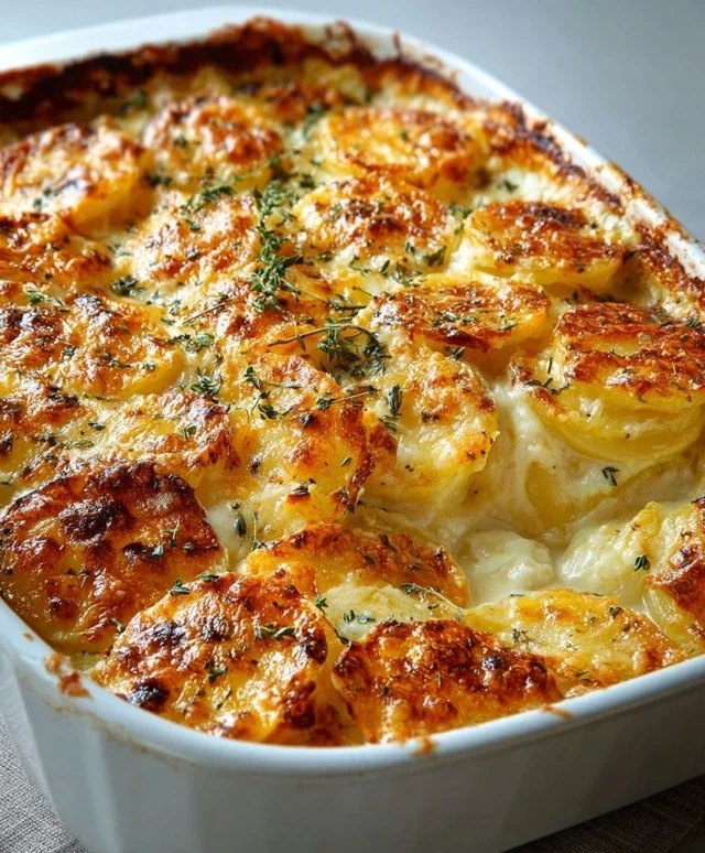 Cheesy Scalloped Potatoes