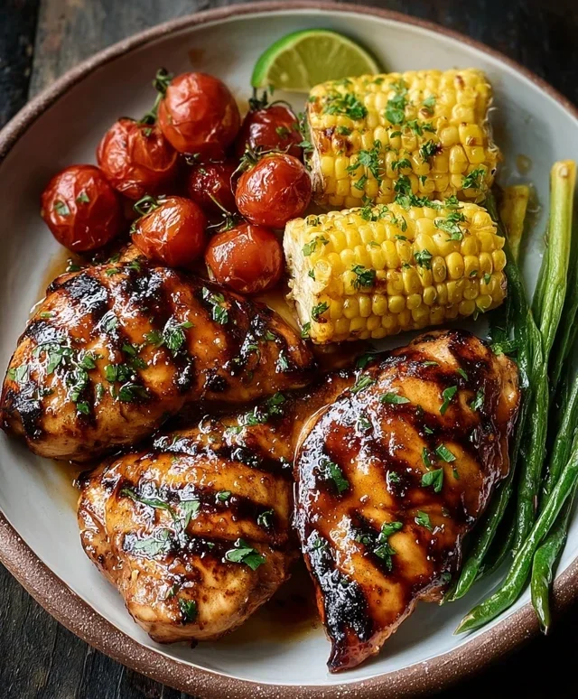 Grilled Hot Honey Chicken