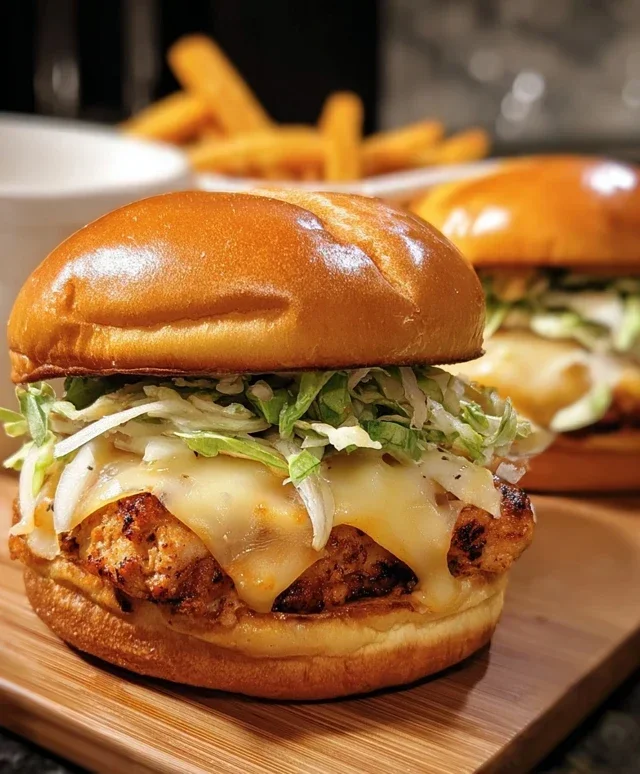 Ground Chicken Smash Burgers