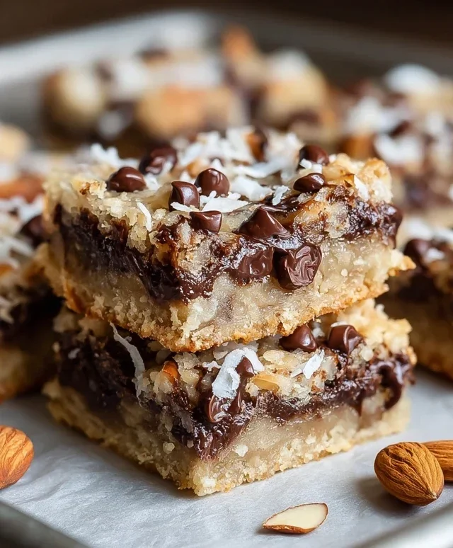 Almond Joy Cookie Bars