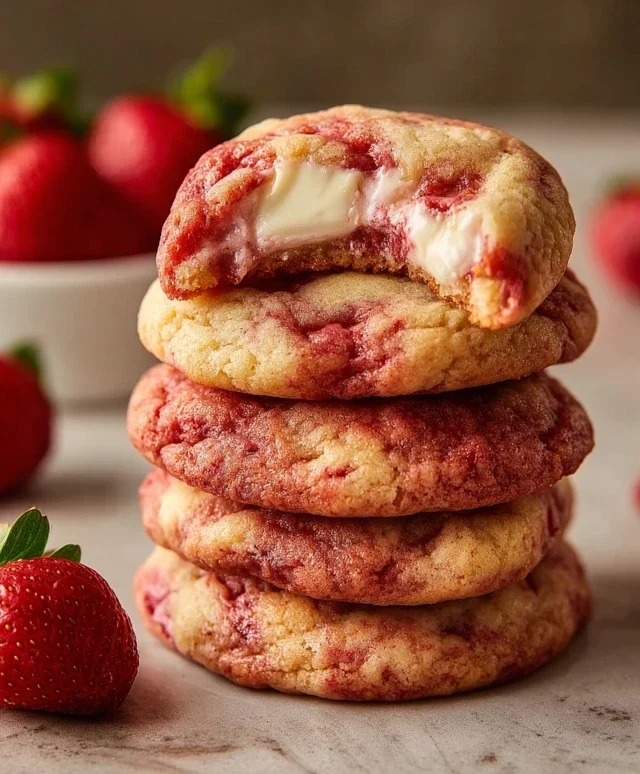 Strawberry Cheesecake Cookie