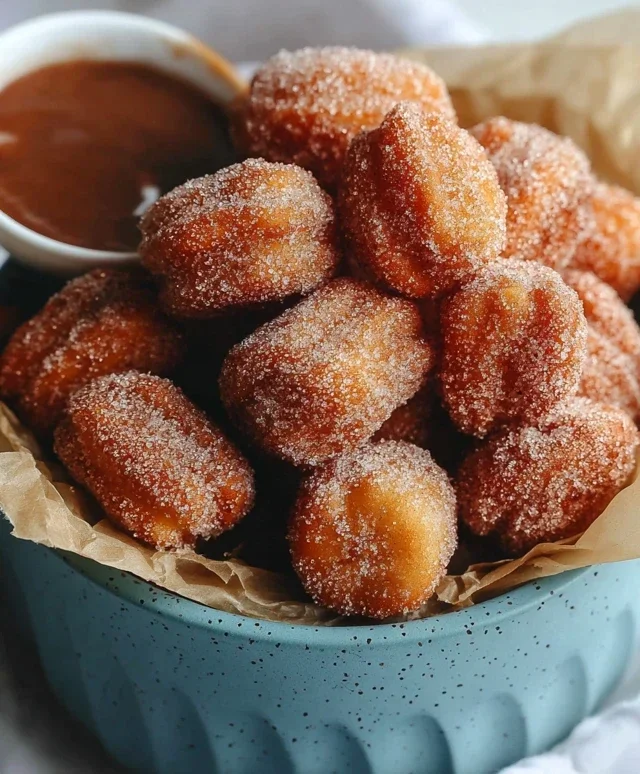 Sweet Air Fryer Churro Bites Recipe