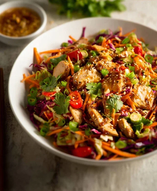 Asian Chicken Crunch Salad