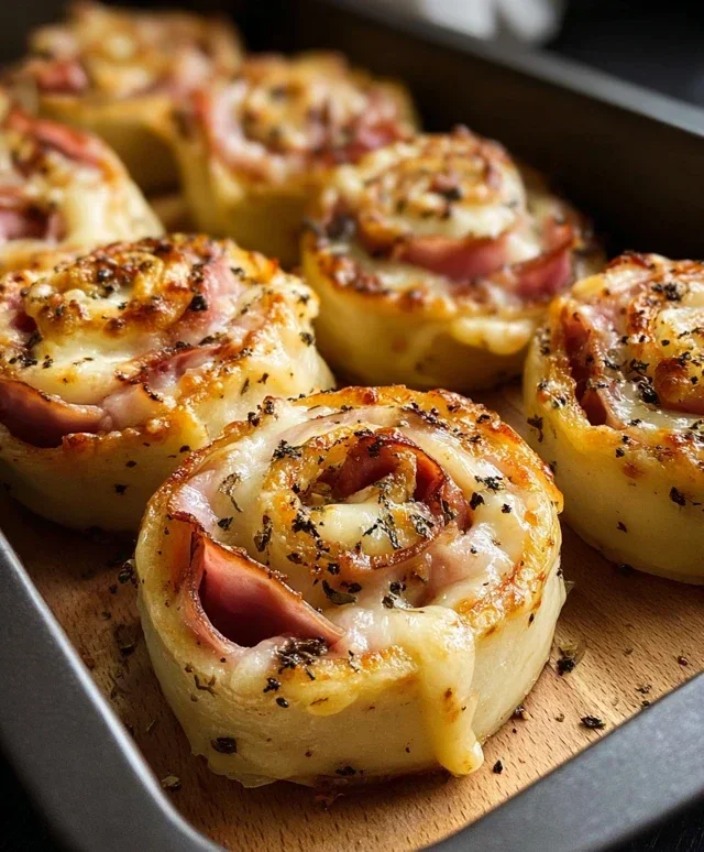 Beef Beef Ham and Cheese Pinwheels