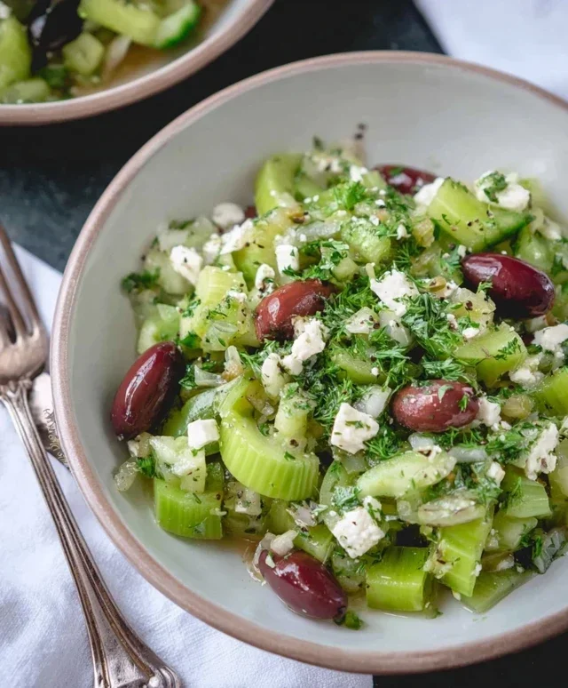 Mediterranean Celery Salad