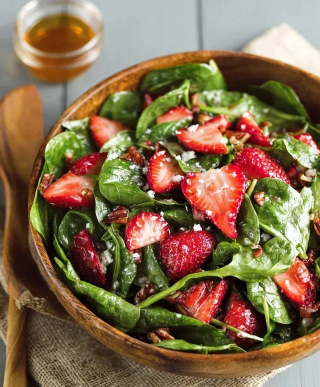 Spinach Strawberry Salad