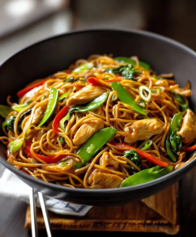 Chicken Lo Mein Recipe