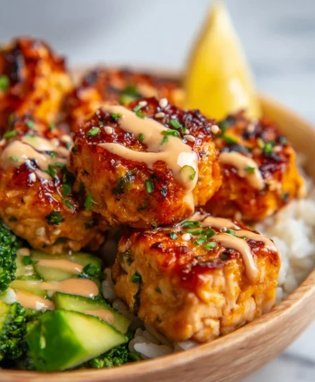 Bang Bang Salmon Bites