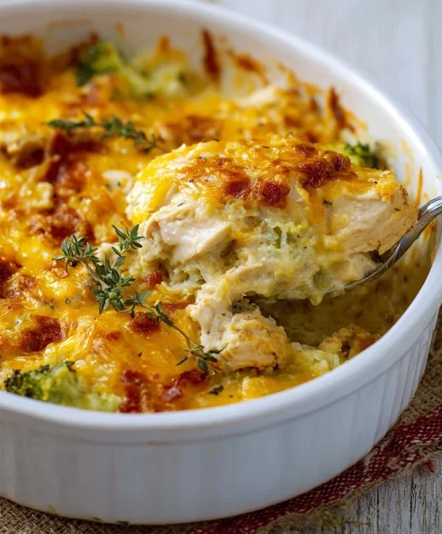 Easy Low Carb Chicken Casserole
