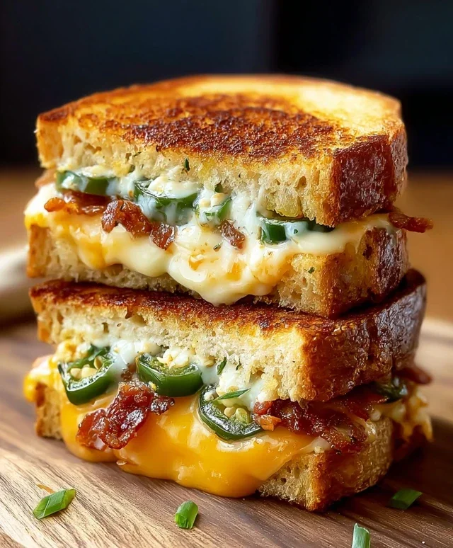 Jalapeño Popper Grilled Cheese