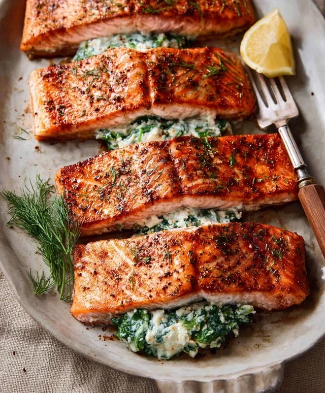 Stuffed Salmon