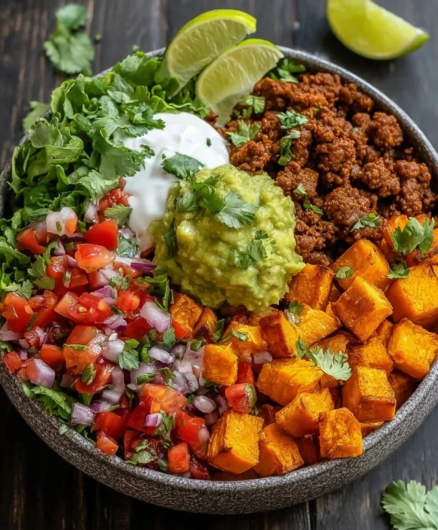 Sweet Potato Taco Bowl: Colorful Comfort Food Made Easy