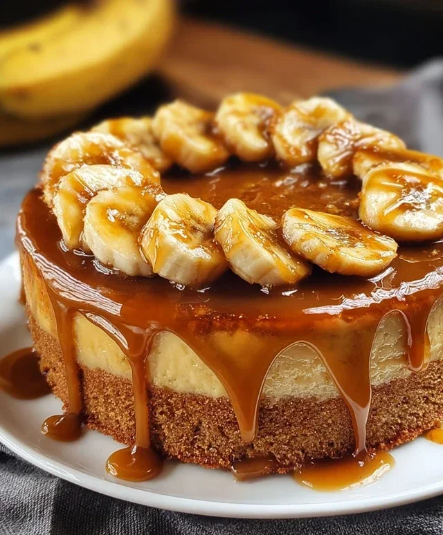 Bananas Foster Cake