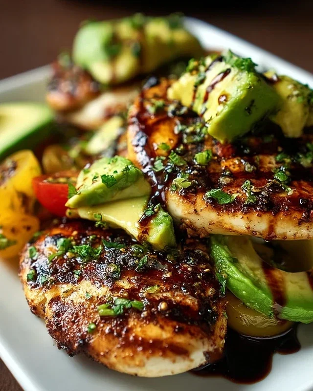 Grilled California Avocado Chicken Recipe