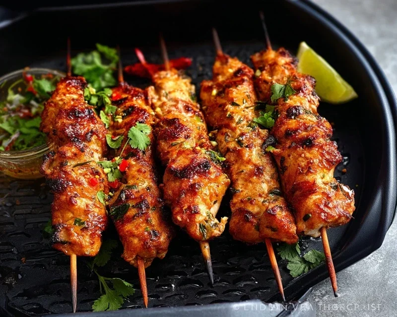 Bang Bang Chicken Skewers