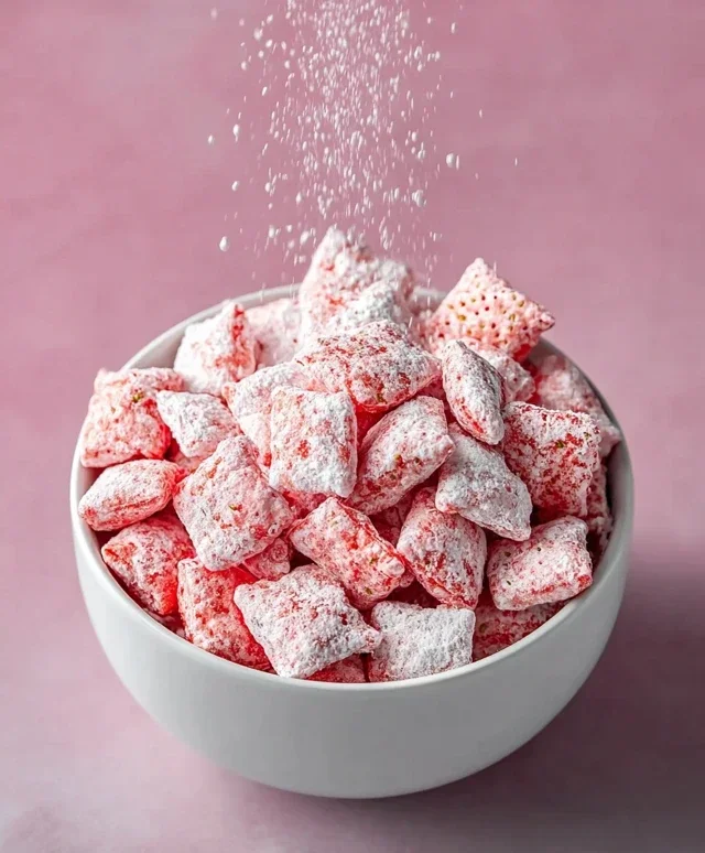 Strawberry Shortcake Puppy Chow