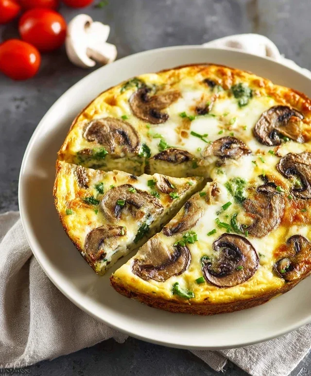 Mushroom Frittata
