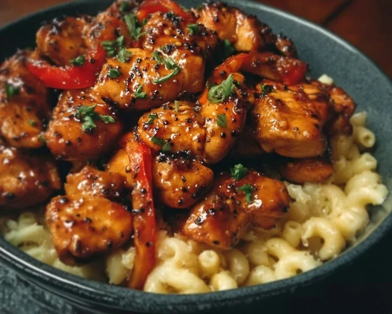 Sweet and Spicy Honey Pepper Chicken