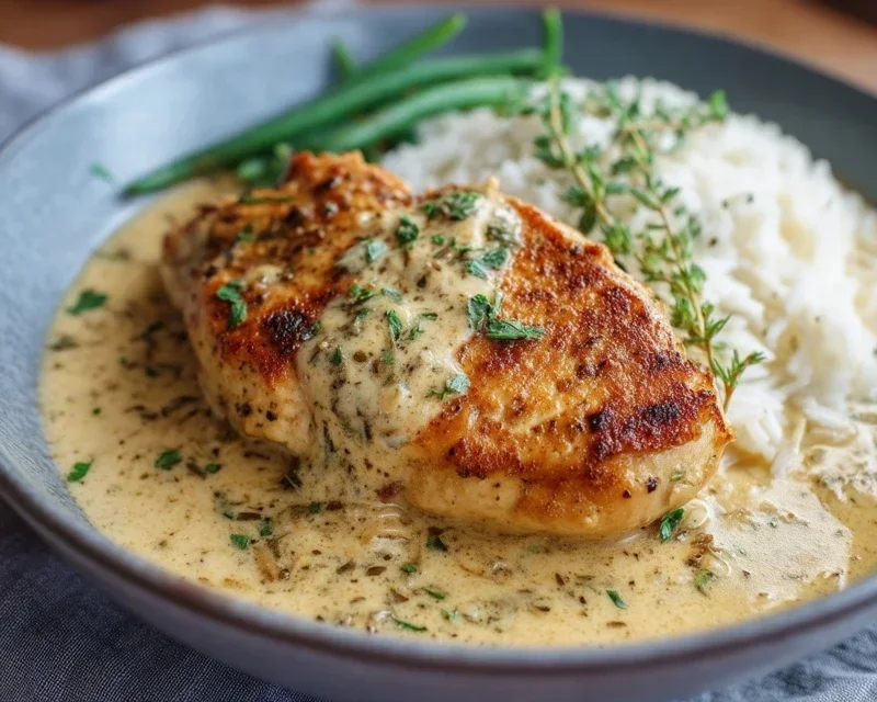 Creamy Garlic Chicken
