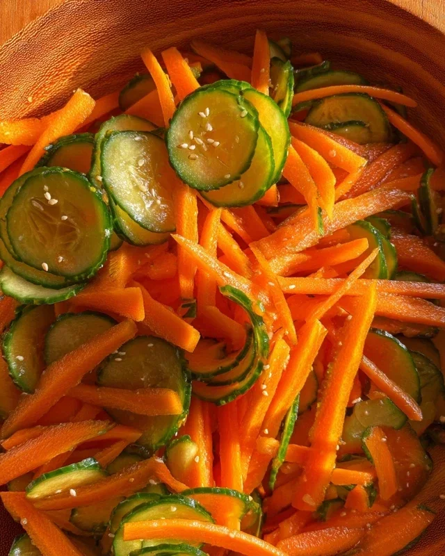 Cucumber Carrot Salad